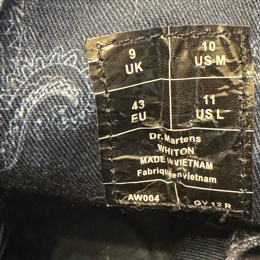 Dr. Martens Blue Men's Boots - Picture 9 of 10